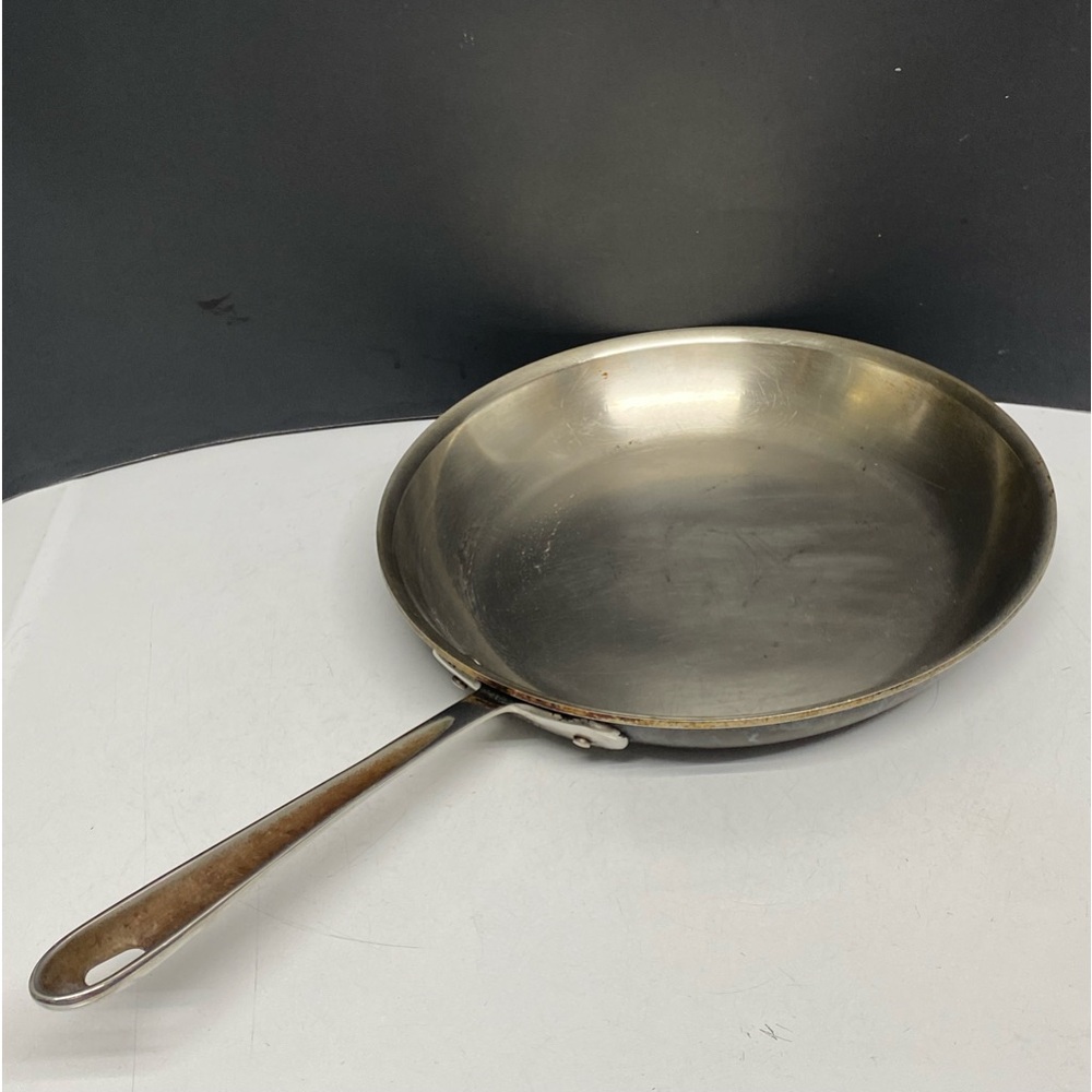 All Clad LTD Frying Sauté Pan Stainless Steel 12 inch